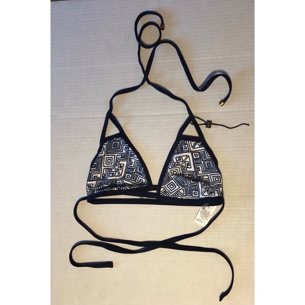 VITAMIN A triangle wrap swim top size small